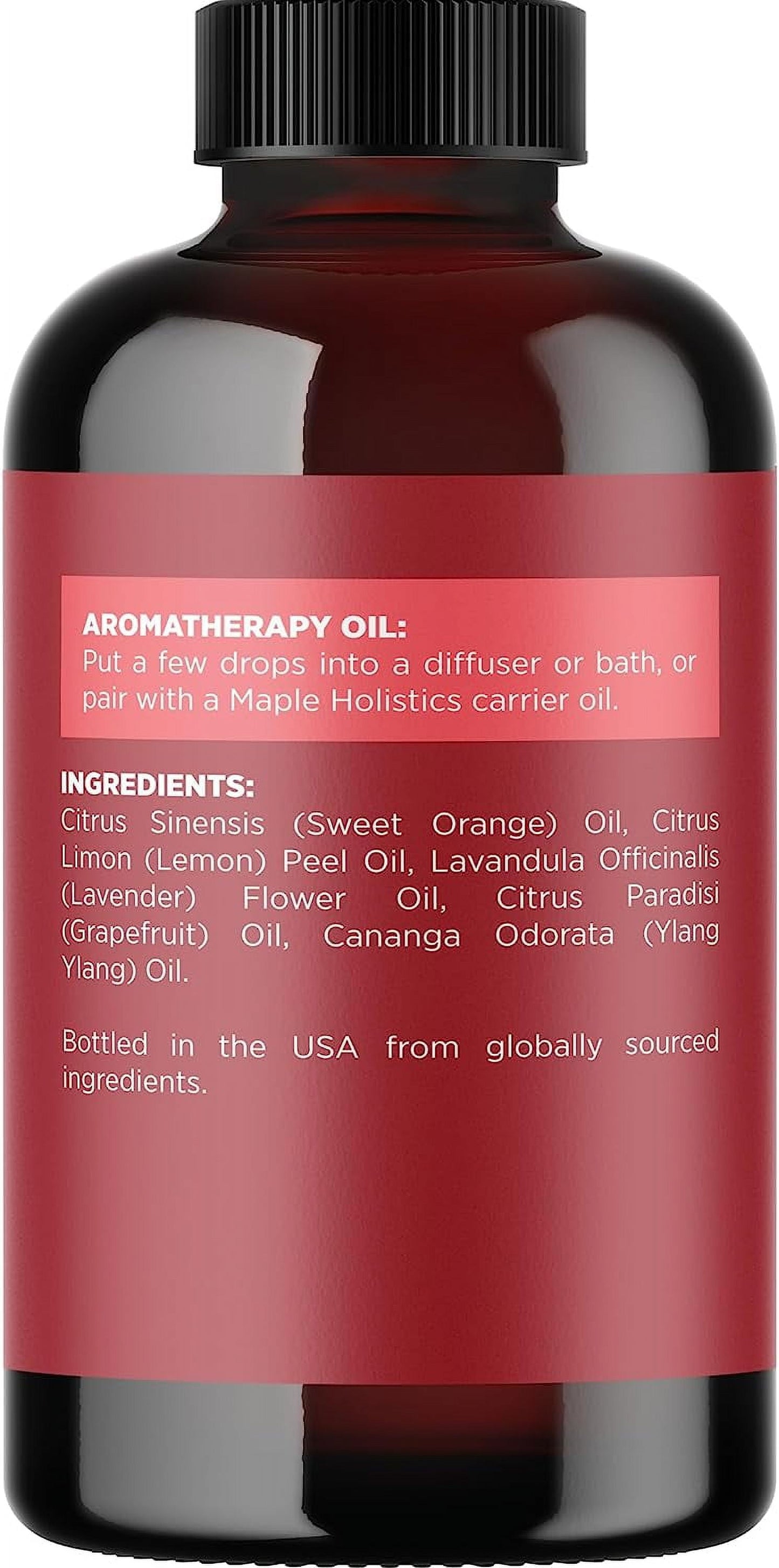 Uplift Aromatherapy Essential Oil Blend - Happy Essential Oil Blend of Calming Essential Oils for Diffusers for Home and Travel with Citrus Essential Oils and Pure Aromatherapy Oils for Diffusers 2Oz