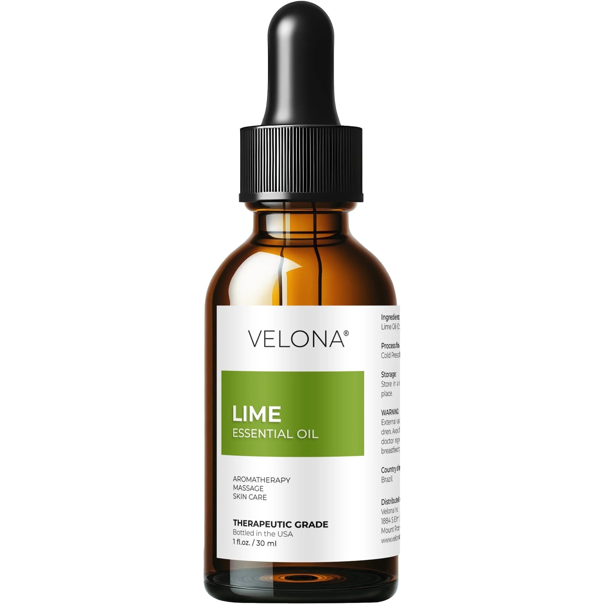 Lime Essential Oil by  - 1 Oz | Therapeutic Grade for Aromatherapy Diffuser