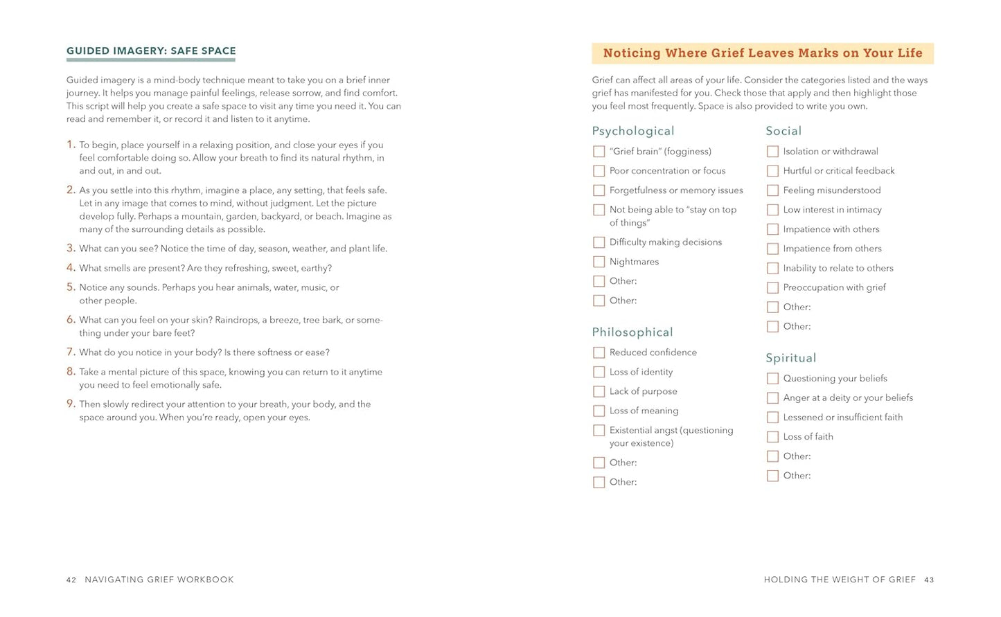Navigating Grief Workbook: Evidence-Based Exercises to Move through Grief and Heal