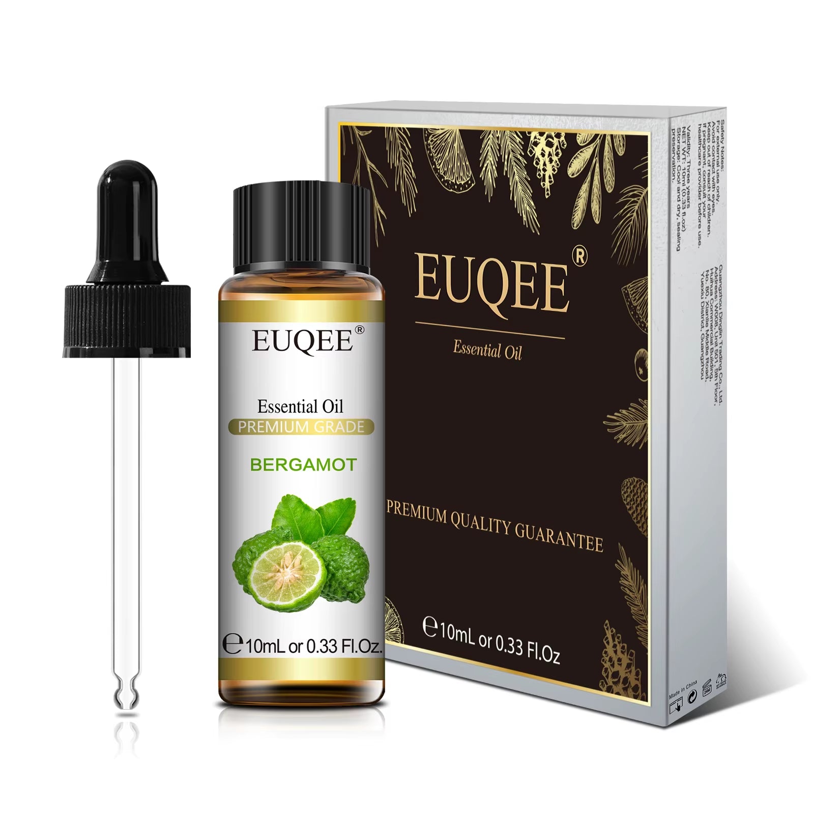 Pure Natural Essential Oil Bergamot Frankincense Turmeric Citronella Patchouli Myrrh Aroma for Skin Care Massage Moisturizing