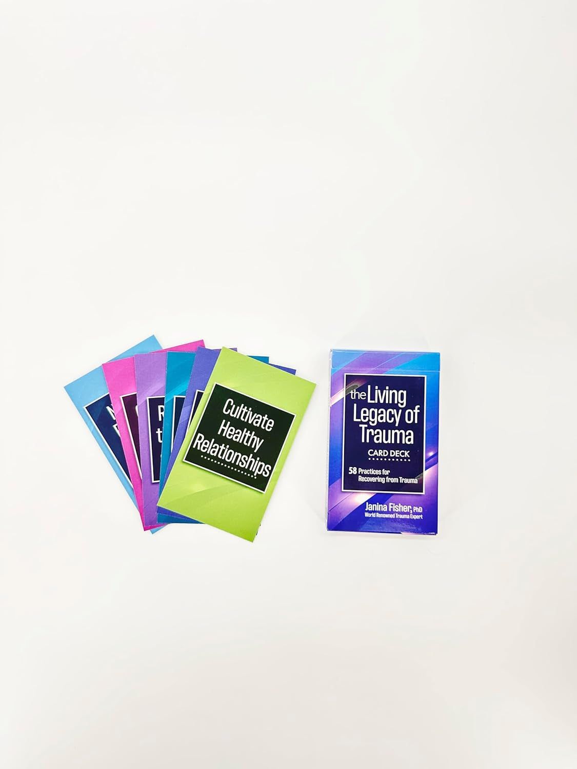 The Living Legacy of Trauma Card Deck: 58 Practices for Recovering from Trauma