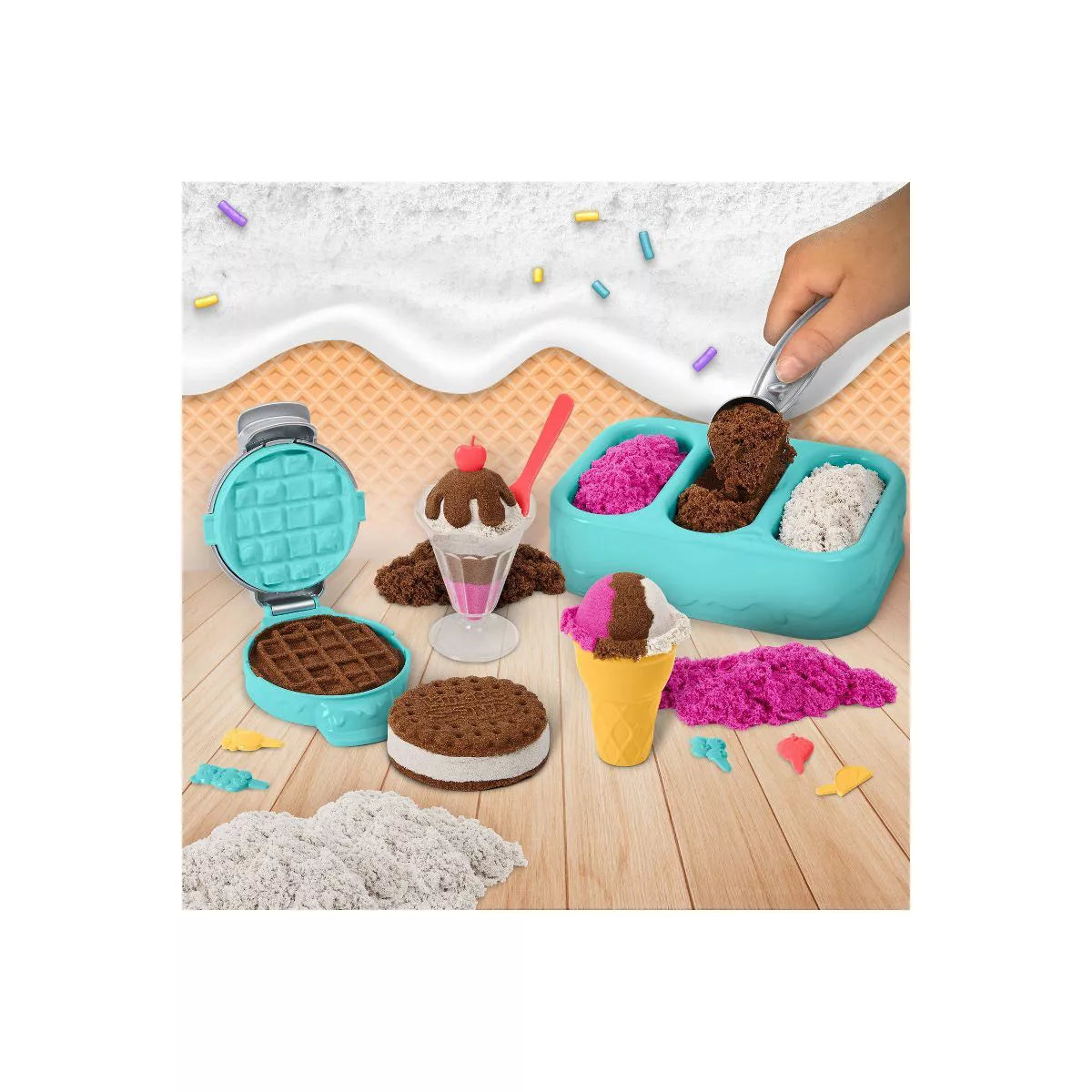 Kinetic Sand Scents Ice Cream Treats
