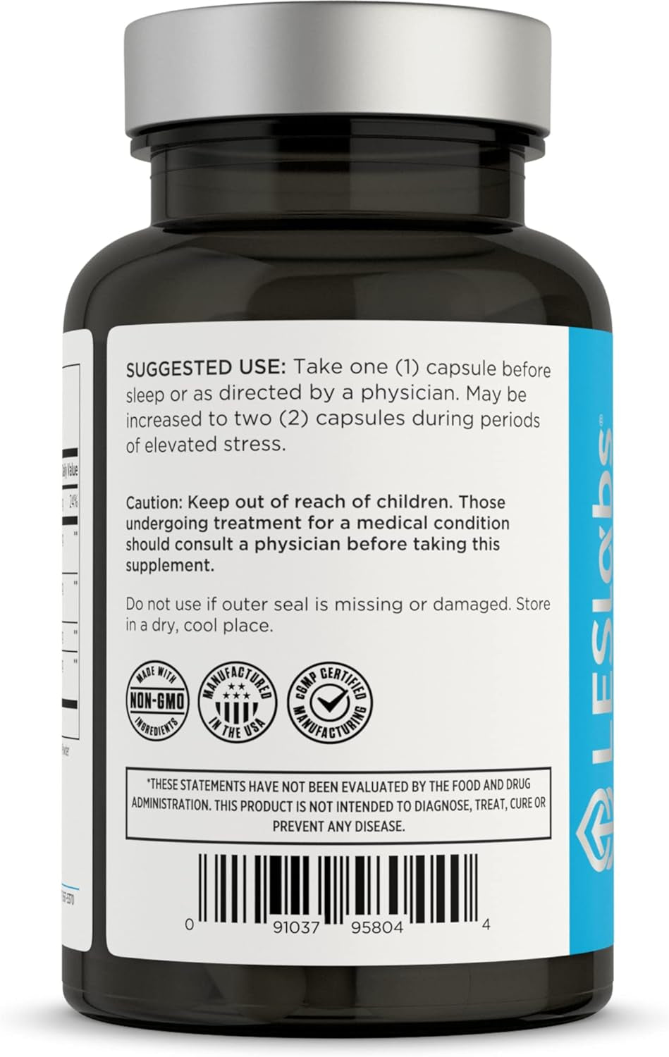 Cortisol Health – Stress Relief, Balanced Cortisol Response, Relaxation & Deep Sleep – Phosphatidylserine, Magnesium, Magnolia Bark, Rhodiola Rosea & Ashwagandha – Non-Gmo – 60 Capsules