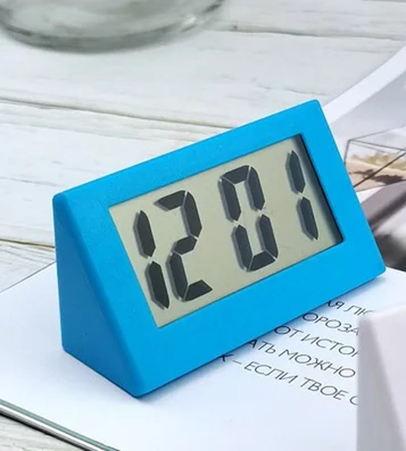 Mini Clock Simple Electronic Clock Bedside Clock Car Clock Student Clock Portable Desk Clock Digital Clock with Date