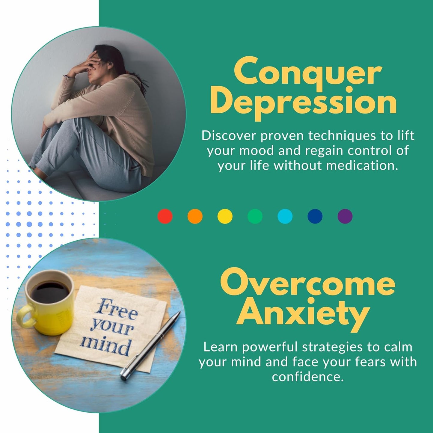Cognitive Behavioral Therapy - 32 Strategies to Master Your Mind: the Beginners' At-Home Workbook to Transform Negative Thoughts and Stop Overthinking. Understand Your Emotions and Achieve Inner Peace