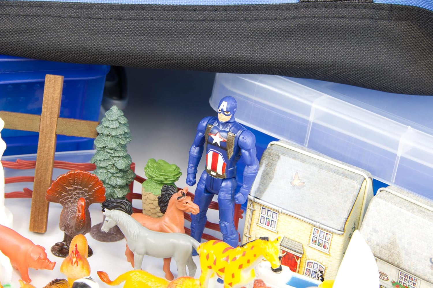 Play Therapy Sandtray Premium Portable Starter Kit