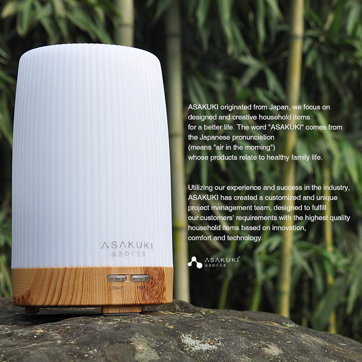 100Ml Essential Oil Diffuser, 5 in 1 Ultrasonic Aromatherapy Diffuser with Intermittent Timer, 7 LED Lights and Auto-Off Switch