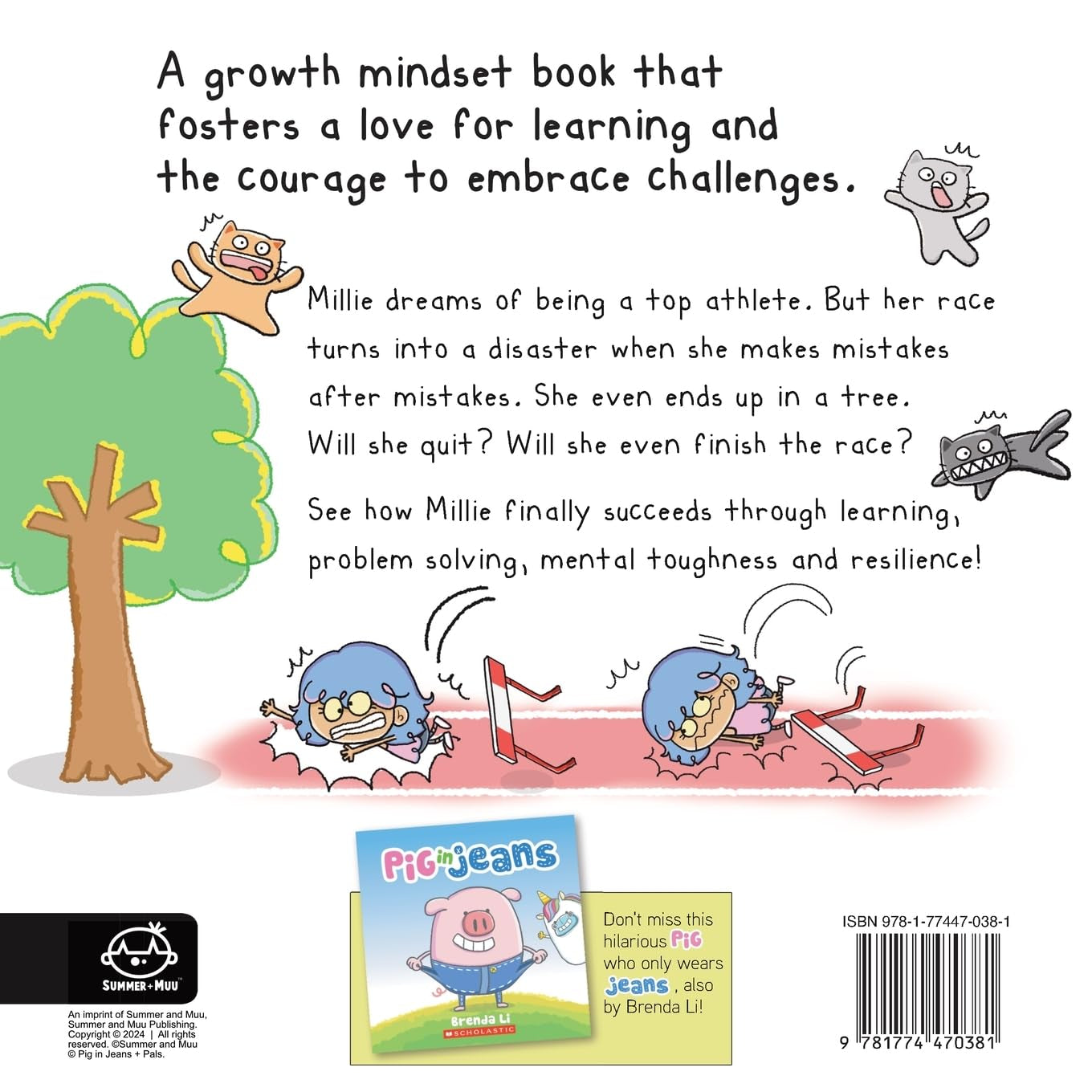 The Girl Who Makes a Million Mistakes: a Growth Mindset Book for Kids to Boost Confidence, Self-Esteem and Resilience (A Million Mistakes Series)