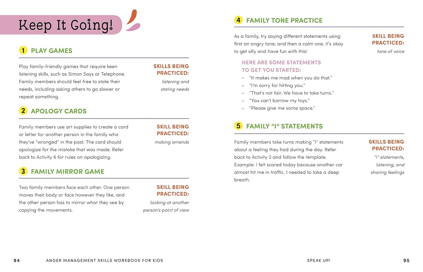 Anger Management Skills Workbook for Kids: 40 Awesome Activities to Help Children Calm Down, Cope, and Regain Control