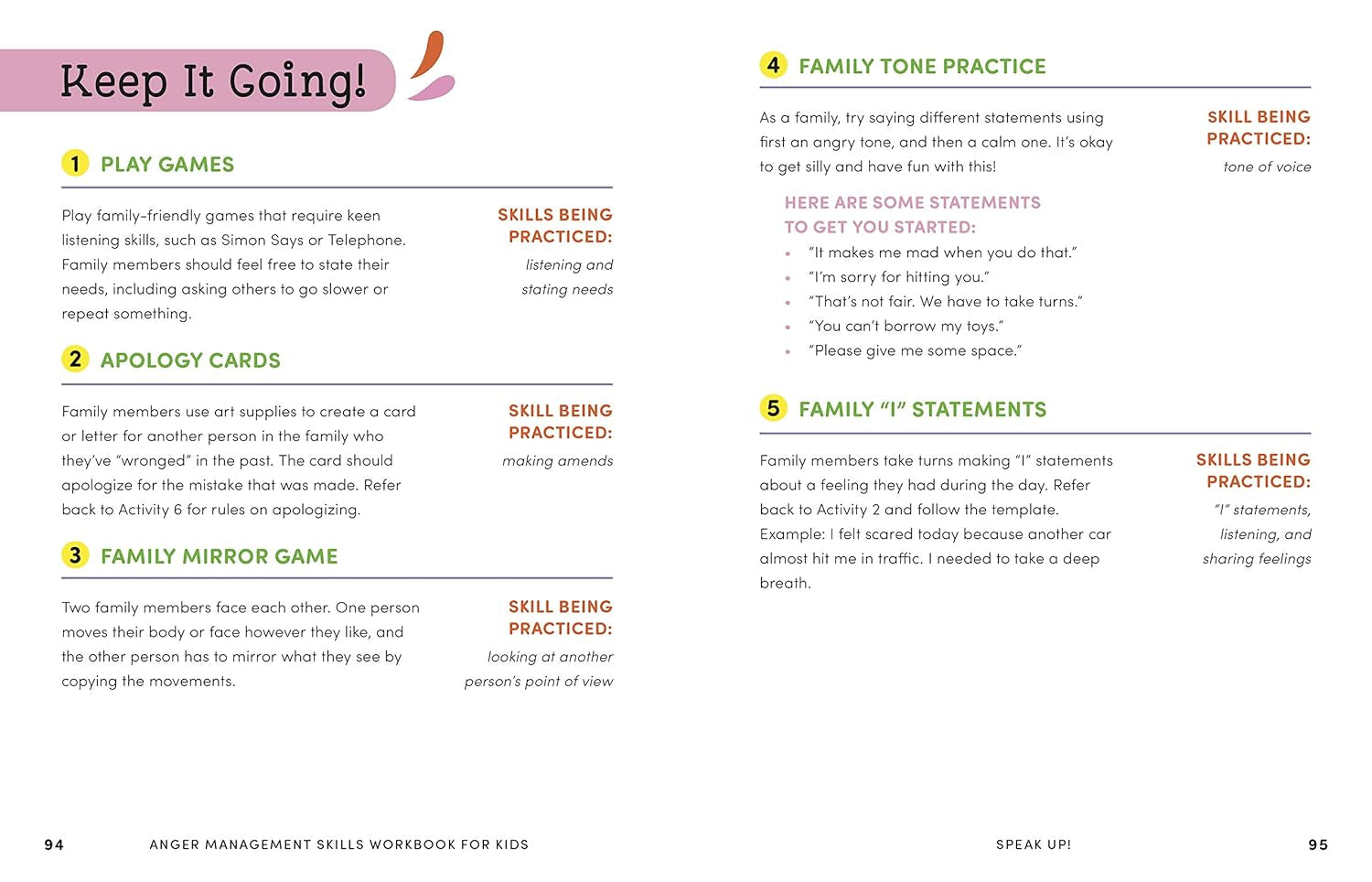 Anger Management Skills Workbook for Kids: 40 Awesome Activities to Help Children Calm Down, Cope, and Regain Control